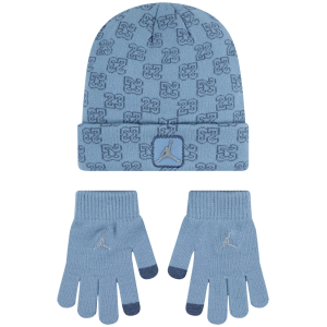 Jordan Jordan Kids' Monogram Beanie & Gloves Set, Chambray - $14.97 at DICK'S Sporting Goods