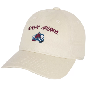 Outerstuff NHL Youth Colorado Avalanche Monochromatic Slouch Offwhite Adjustable Hat, White - $22.00 at DICK'S Sporting Goods