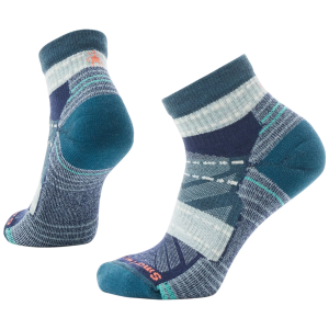 Smartwool Women's Hike Light Cushion Margarita Ankle Socks, Small, Frosty Green