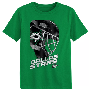 Outerstuff Boys' Dallas Stars Green Defender T-Shirt, Size 4
