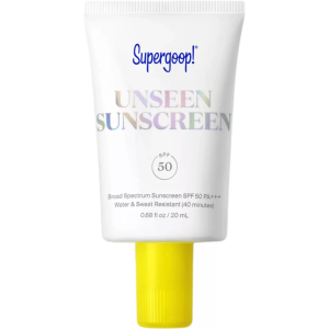 Supergoop! Unseen Sunscreen SPF 50 - .68 oz., White