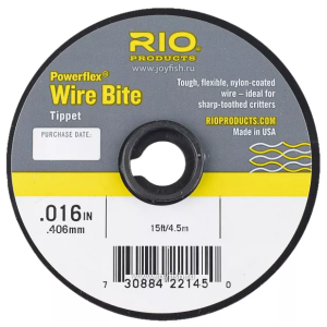 RIO Powerflex Wire Bite Tippet, 30 lb