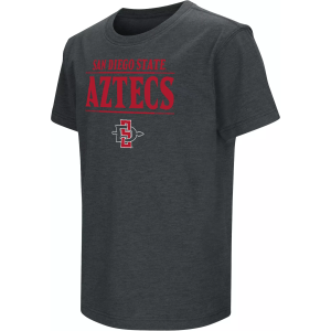 Colosseum Youth San Diego State Aztecs Black Promo T-Shirt, Large