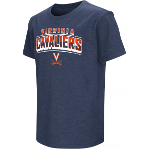 Colosseum Youth Virginia Cavaliers Blue Promo T-Shirt, Medium