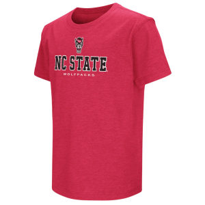 Colosseum Youth NC State Wolfpack Red T-Shirt, Small