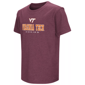 Colosseum Youth Virginia Tech Hokies Maroon T-Shirt, Small, Red