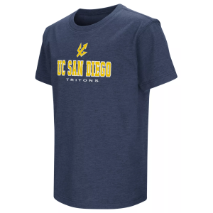 Colosseum Youth UC San Diego Tritons Navy T-Shirt, Small, Blue