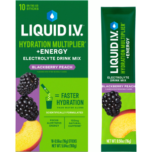 Liquid I.V. Hydration Multiplier + Energy - 10 Pack, Coffee