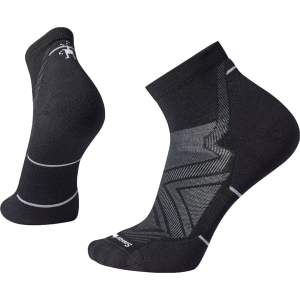 Smartwool Run Targeted Cushion Ankle Socks, Men's, XL, Black