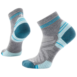 SmartWool Adult Targeted Cushioning Hike Ankle Socks, Men's, Large, Medium Gray