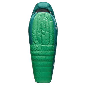Sea to Summit Ascent Down Winter 30 Sleeping Bag, Men's, Long, Rainforest Green