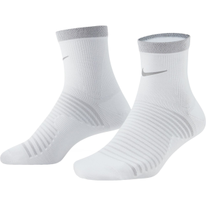 Nike Spark Lightweight Ankle Socks, Men's, Large, White