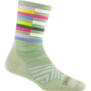 Darn Tough Women's Relay Micro Crew Ultra-Lightweight Running Socks, Large, Mint