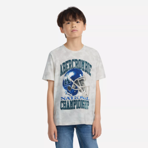 abercrombie kids championship tee, Size 9/10, Simply Taupe