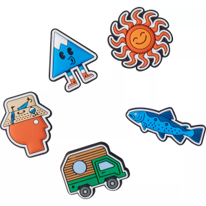 Crocs Jibbitz Day On The Lake - 5 Pack, Kids, Multi