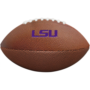 Logo Brands LSU Tigers Mini Composite Football