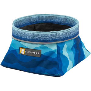 Ruffwear Quencher Dog Bowl, Medium, Coastal Mountains