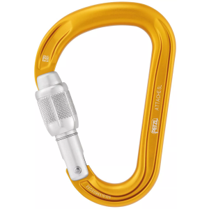 Petzl Attache Carabiner, Yellow