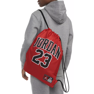 Jordan Jersey Gym Sack, Men's, Gym Red