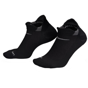 Nike Running Lightweight No-Show Socks - 1 Pair, Men's, Medium, Black