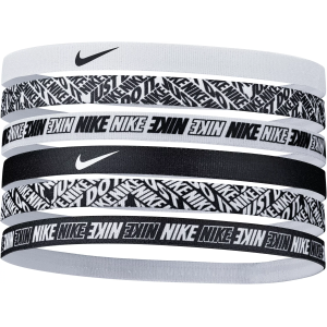 Nike Women's Swoosh Headbands - 6 Pack, White