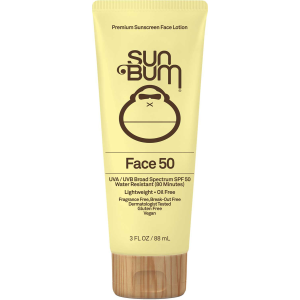 Sun Bum Original SPF 50 Sunscreen Face Lotion, Gum