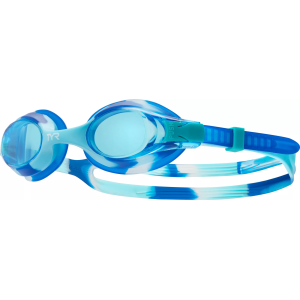 TYR Swimple Tie Dye Kids' Swimming Goggles, Blue