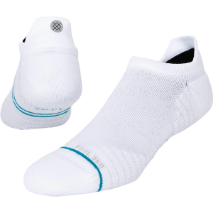 Stance Adult Athletic Tab Socks, Men's, Large, White