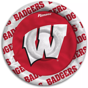 YouTheFan Wisconsin Badgers Double-Sided Flimzee Disc