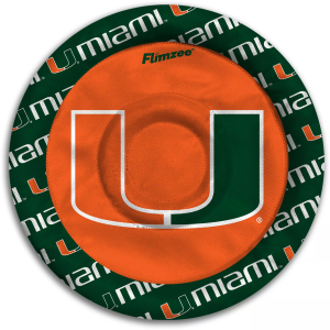 YouTheFan Miami Hurricanes Double-Sided Flimzee Disc