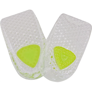 SofSole Gel Heel Cup Insoles, Men's, W5-11, Lime