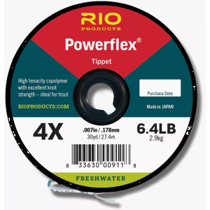 Rio RIO Powerflex Tippet Fly Lin- 3 Pack, 3X-5X, Grey - $13.99 at DICK'S Sporting Goods