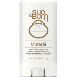 Sun Bum Mineral SPF 50 Sunscreen Face Stick, Butter