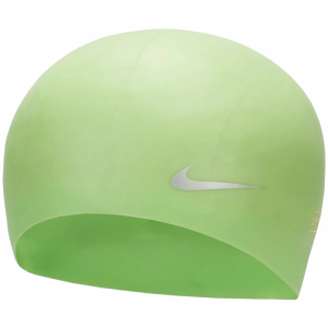 Nike Youth Solid Swim Cap, Kids, No Size, Green