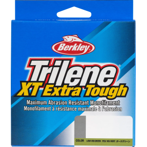 Berkley Trilene XT Clear Monofilament Fishing Line, Low Vis Green