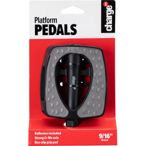 Charge Hybrid Platform Bike Pedals, Black