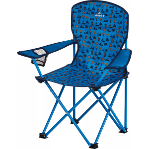 Quest Junior Chair, Blue Pattern