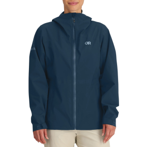 Outdoor Research Women's Stratoburst Stretch Rain Jacket, Small, Cenote
