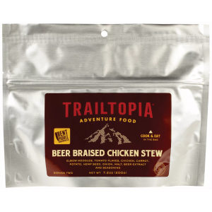 Trailtopia Bent Paddle Beer Braised Chicken Stew, Malt