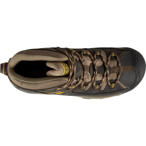 KEEN Men's Targhee II Mid Waterproof Hiking Boots, Size 10.5, Black Olive
