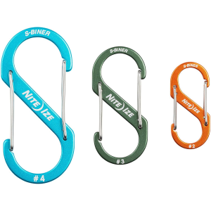 Nite Ize S-biner Aluminum Dual Carabiner, Multi