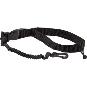 Quest Kayak Paddle and Rod Leash, Black