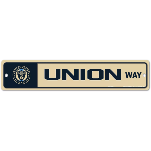 Wincraft Philadelphia Union Street Sign, Metal