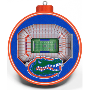 YouTheFan Florida Gators 3D StadiumView Ornament