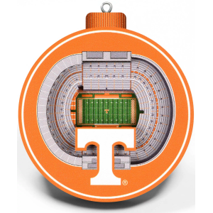 YouTheFan Tennessee Volunteers 3D StadiumView Ornament