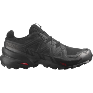 Salomon Men's Speedcross 6 GTX Trail Running Shoes, Size 8, Black/Black