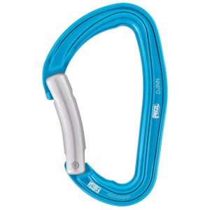 Petzl Djinn Bent Gate Carabiner, Blue