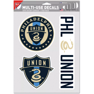 WinCraft Philadelphia Union Decal Sheet
