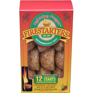 Lightning Nuggets Fire Starters - 12 Pack