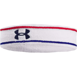 Under Armour Retro Terry Headband, White